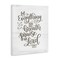 Stupell Industries Praise The Lord Proverb Canvas Wall Art Design by Imperfect Dust